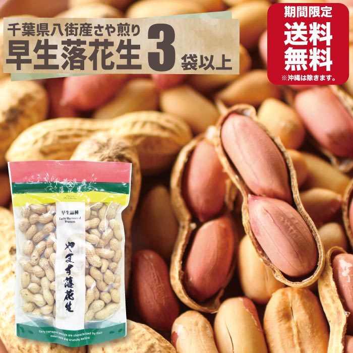 早生落花生まとめ買い 送料無料