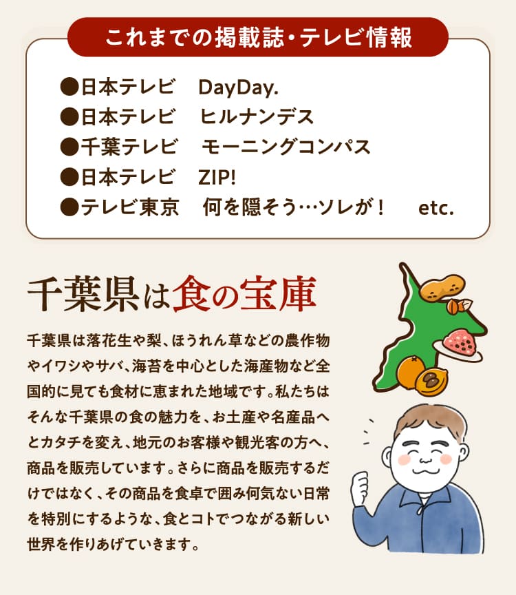 千葉県は食の宝庫