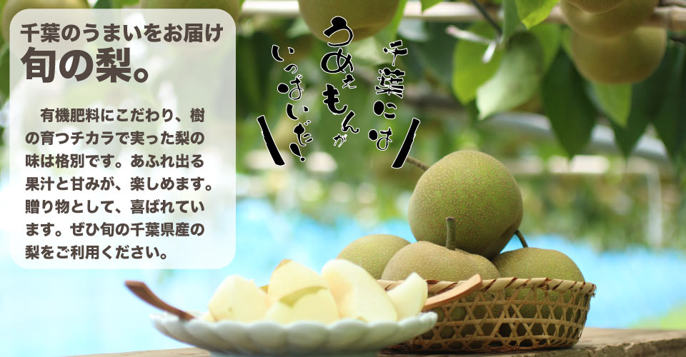 古川さんの梨